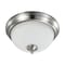 Nuvo Lighting 19W 11" LED Flush Mount, 3K Dim, Brushed Nickel Frosted Glass 62/1562 - alternate 1